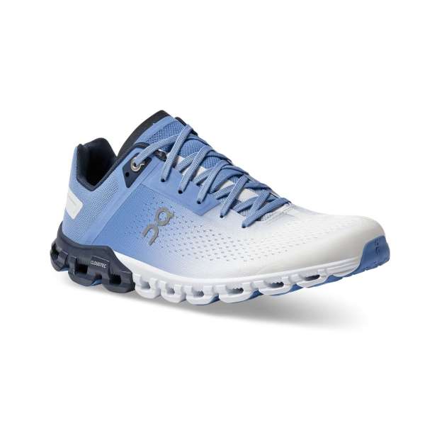 On Running Womens Shoe Cloudflow-Blue Mountains Running Company