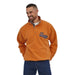     Patagonia-Lightweight-Synchilla-SnapT-Pull-Full-Orange-Blue-Mountains-Running-Co