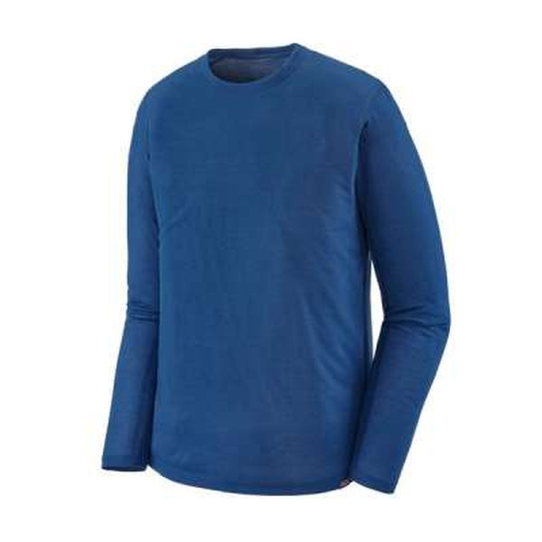 Patagonia Mens Long Sleeved Capilene Cool Lightweight Shirt Superior Blue