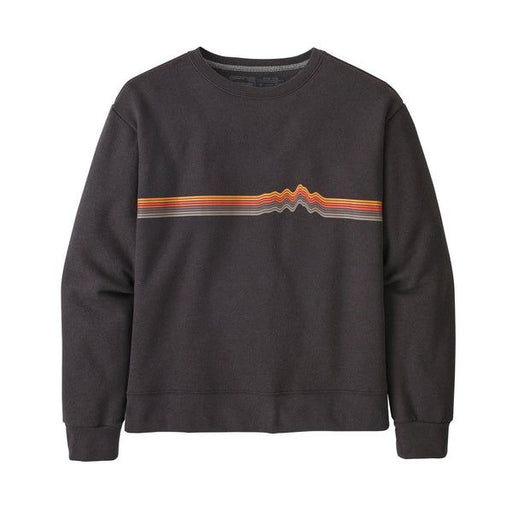 Patagonia Ridge Rise Stripe Uprisal Crew Sweatshirt Womens-Apparel-Blue Mountains Running Company