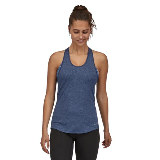 Patagonia-Seabrook-Run-Tank-Womens-Blue-Front-Blue-Mountains-Running-Co
