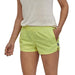 Patagonia Womens Barely Baggies Shorts- Jellyfish Yellow- Blue Mountains Running Co