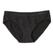 Patagonia Womens Barely Hipster Briefs-Valley Flora Jacquard. Black- Blue Mountains Running Co