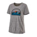 Patagonia Womens Capilene Cool Graphic Shirt-Blue Mountains Running Company