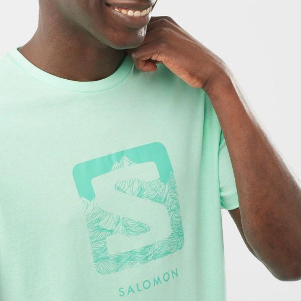 Salomon-Mens-Outlife-Logo-Tee-Beach-Glass-Detail