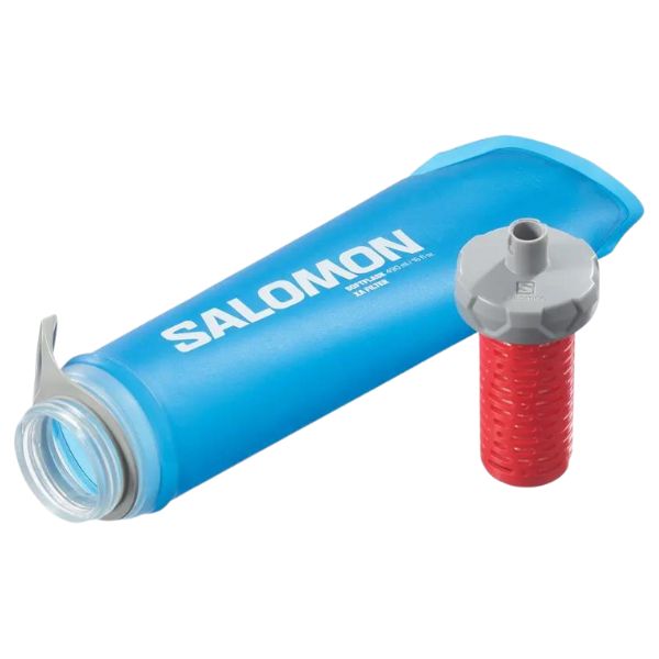 Salomon-Soft-Flask-XA-Filter-490ml-42-Clear-Blue-View-Blue-Mountains-Running-Co