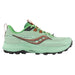     Saucony-Peregrine-13-Womens-Shoes-Green-Side2-Blue-Mountains-Running-Co