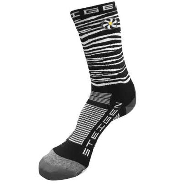 Steigen Socks 3/4 Length Zebra