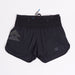 T8 Womens Sherpa V2 Shorts Black Front With Drawcord View Blue Mountains Running Co