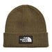 The-North-Face-Logo-Box-Cuffed-Beanie-Olive-Blue-Mountains-Running-Co