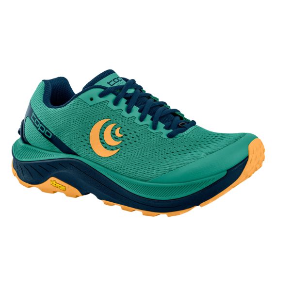     Topo-Ultaventure-Womens-Trail-Shoe-Teal-Front-Blue-Mountains-Running-Co