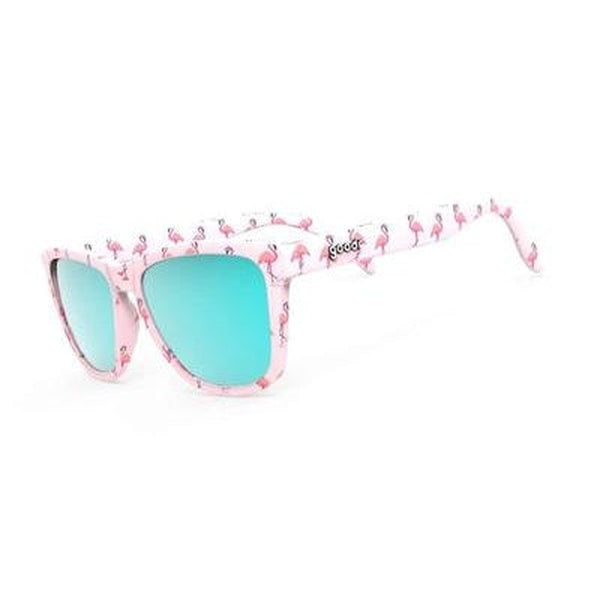 Goodr OG Sunglasses Carls Single and Ready to Flamingle-Blue Mountains Running Company